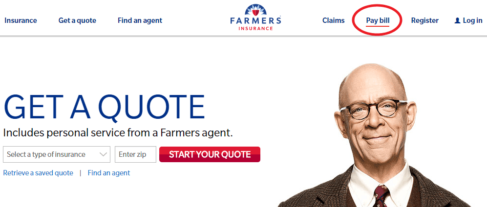 www.Farmers.com Pagar factura
