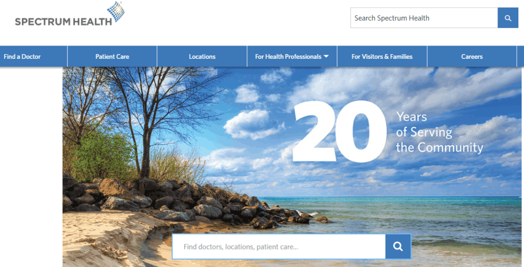 Spectrum Health Pagar la Factura Todos los métodos de pago Pagar La